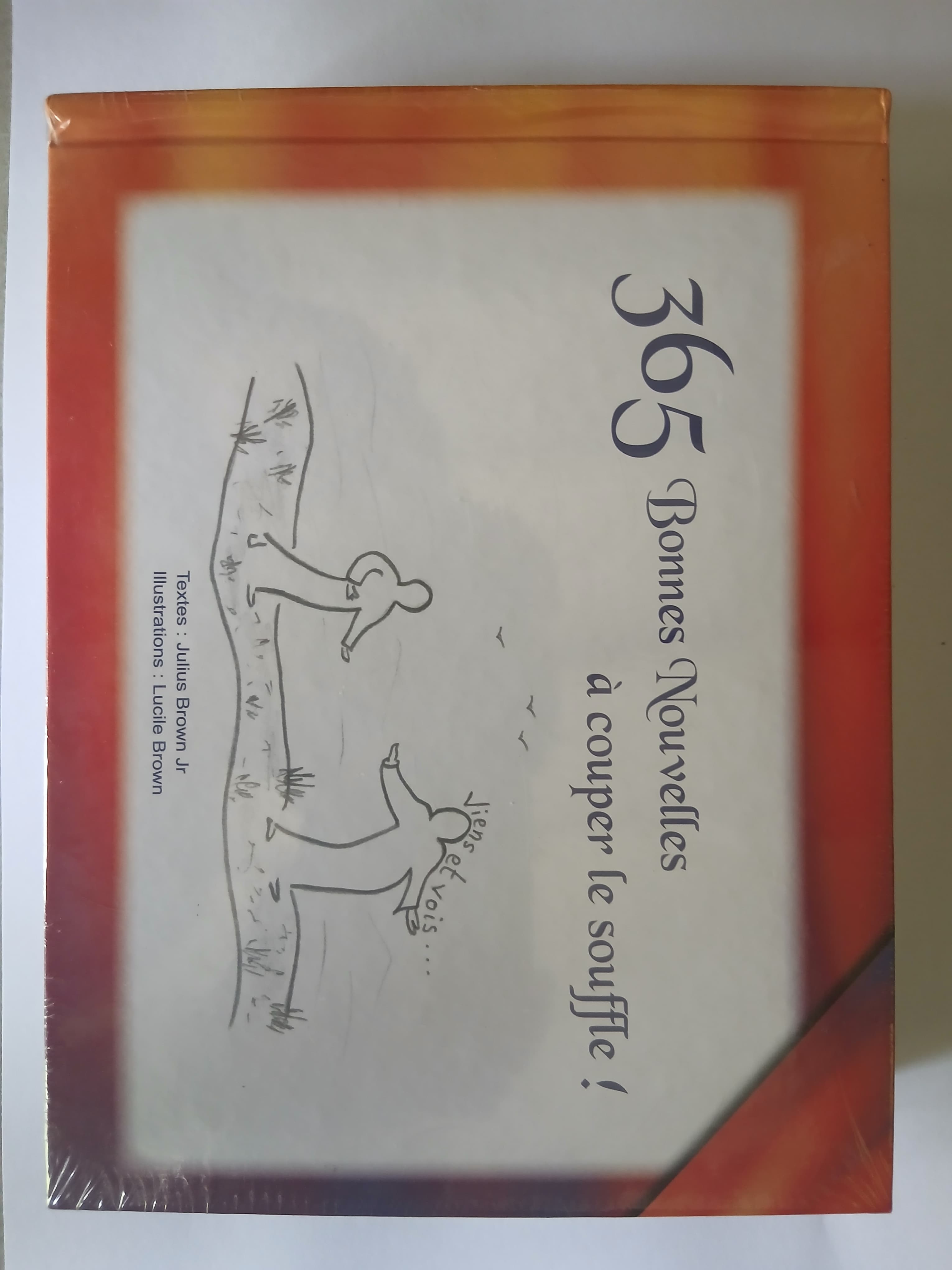 Couverture du livre "365 Bonne Nouvelles à Couper le souffle !" par Julius Brown jr