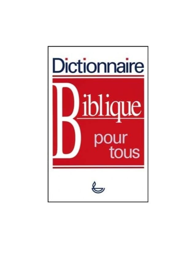 Couverture du livre "Dictionnaire Bibliques pour tous" par Edition LLB