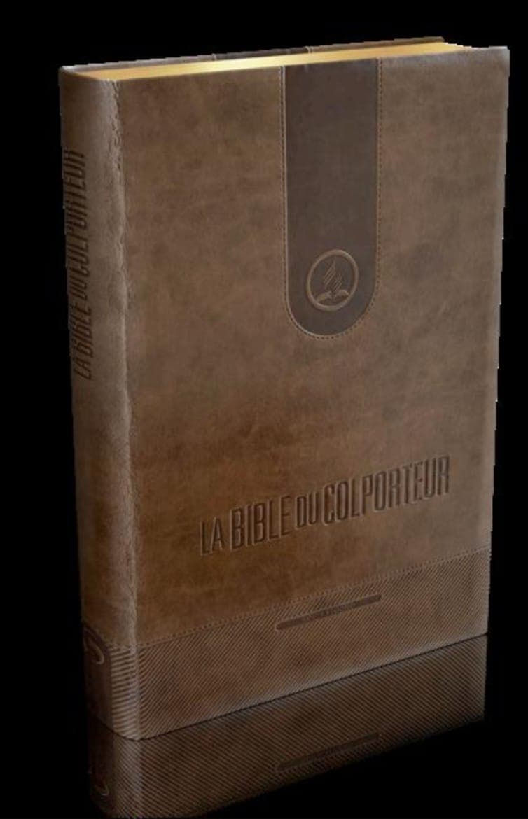 Couverture du livre "La bible du colporteur" par Safeliz
