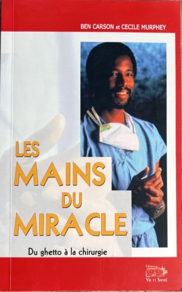Couverture du livre "Les mains du miracle" par Ben carson
